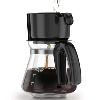 BLACK+DECKER CM0755S-MX Cafetera de Goteo. Jarra de vidrio y preparacion manual